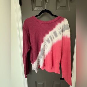 Women's Tie-Dye Long Sleeve Top